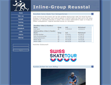 Tablet Screenshot of inline-group-reusstal.ch